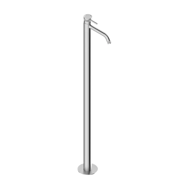 Tubico Volga miscelatore lavabo a pavimento bocca 17 cm
