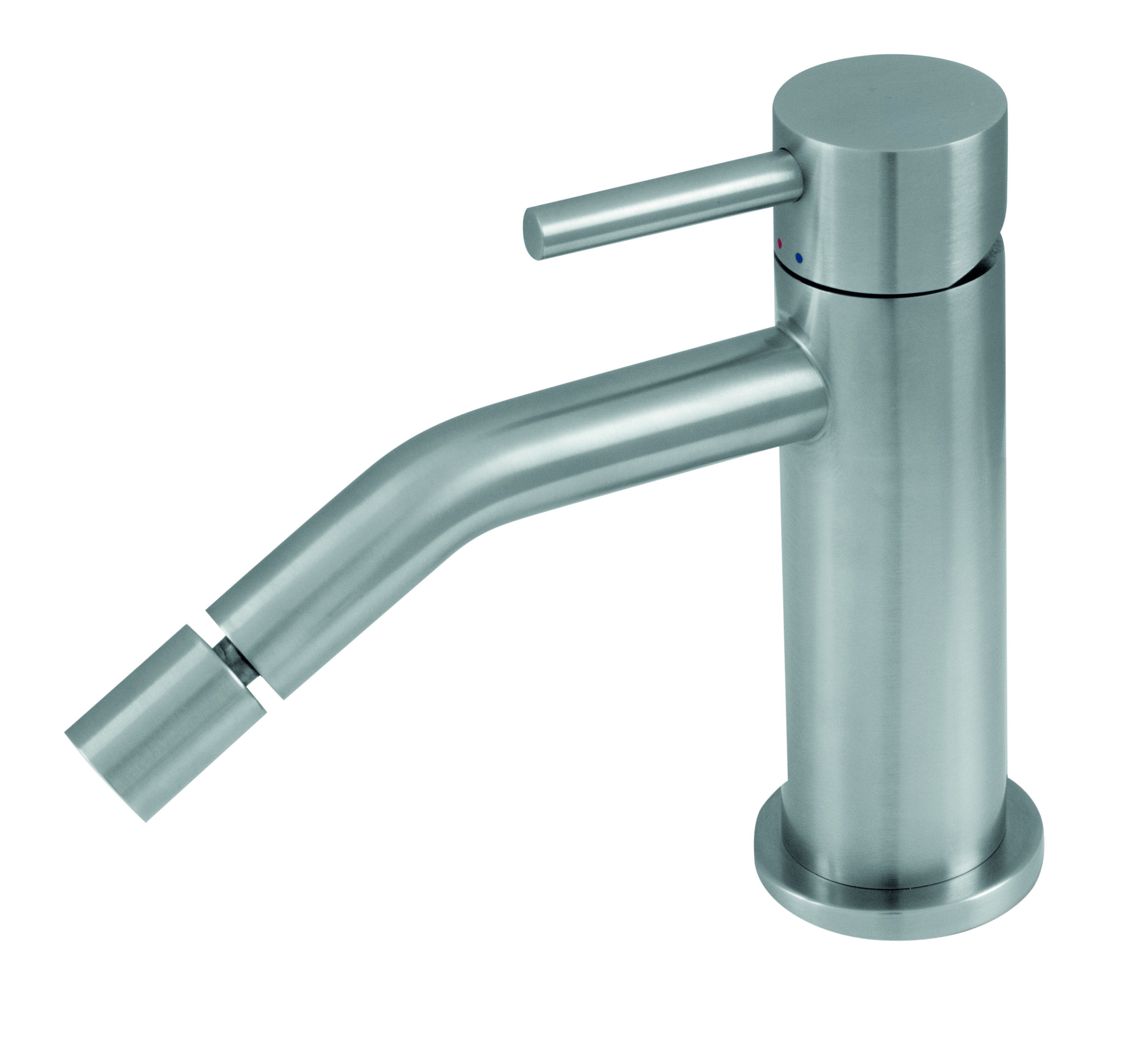 Tubico Nilo miscelatore bidet 35 mm inox satinato