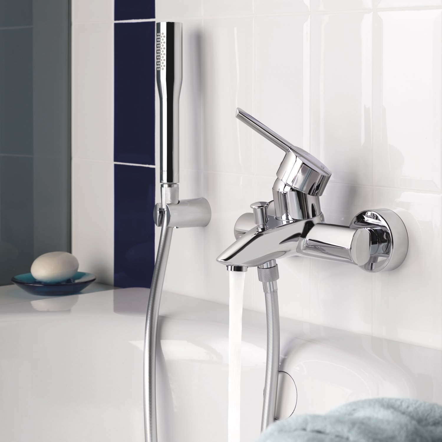 Grohe Essentials 32269000 Miscelatore Vasca Cromo a Parete