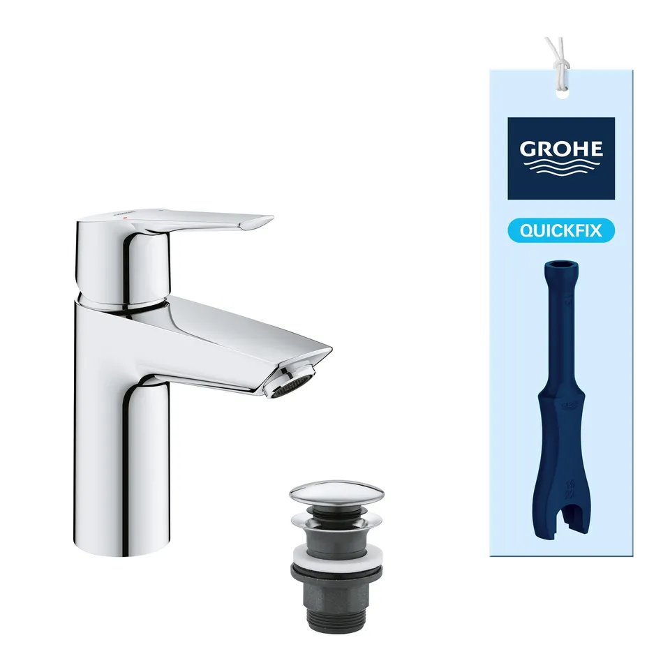 GROHE Start 23550002 Miscelatore Lavabo S con Piletta