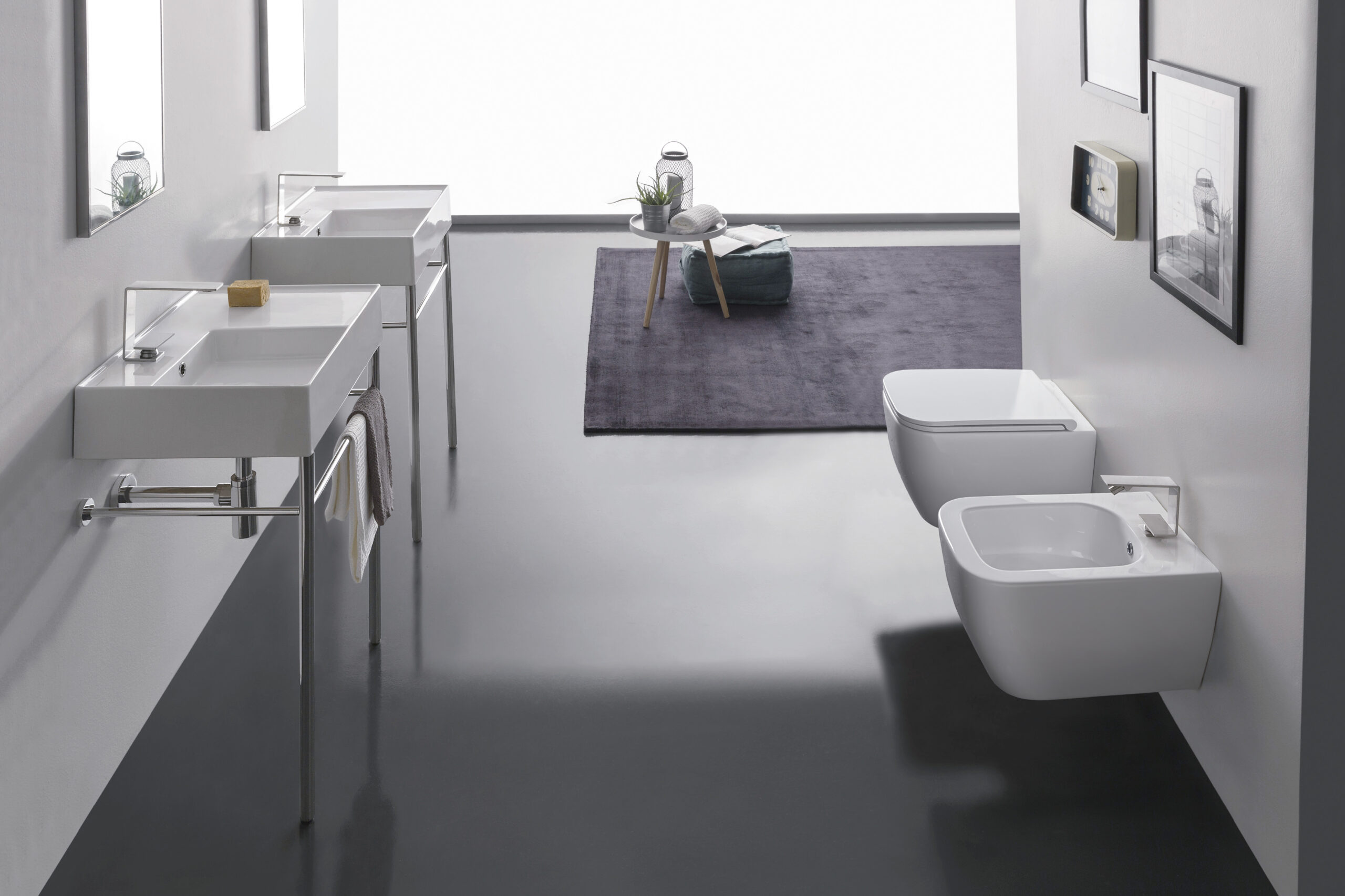Scarabeo Teorema 2.0 60 Shelf DX Lavabo 60x44 cm
