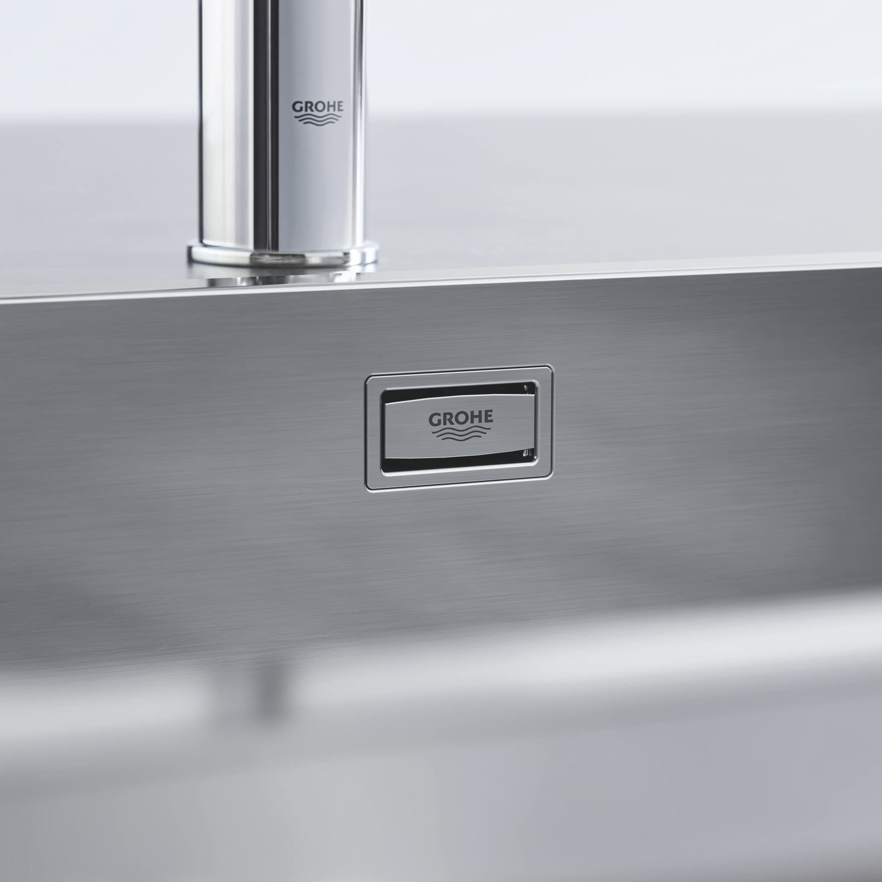 Grohe K700U 31576SD1 Lavello Cucina Acciaio 1 Vasca e Mezzo