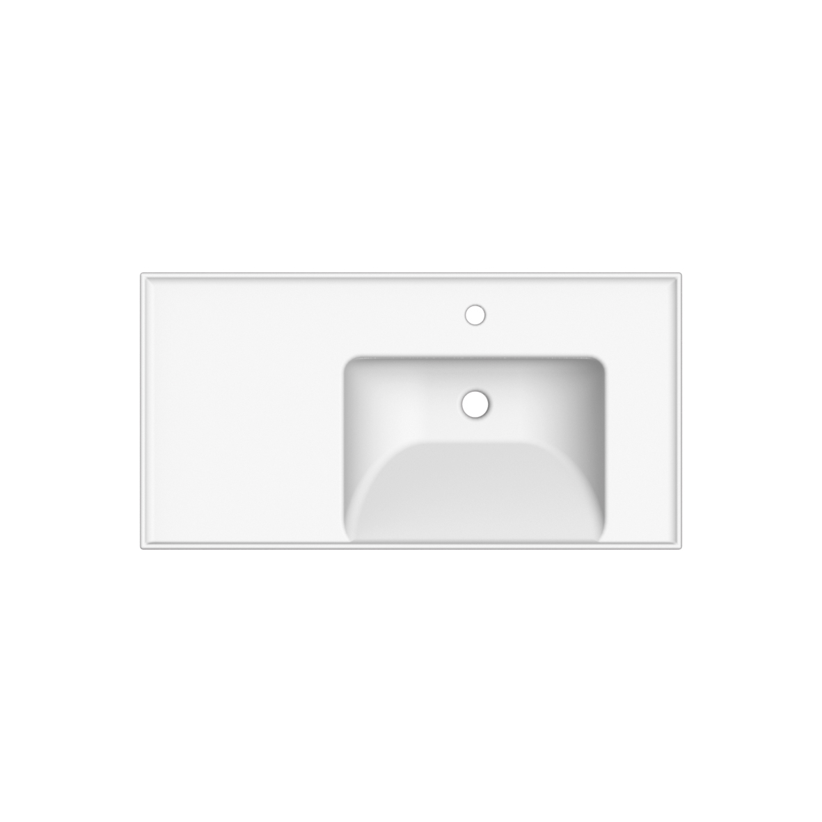 Scarabeo ML 90x47 Shelf SX mensola sinistra ceramica