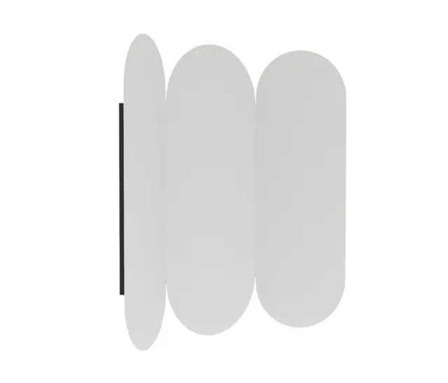 Scarabeo Trino T specchio bagno a parete