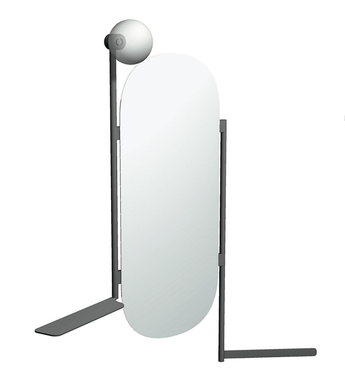 Scarabeo Laila H90 specchio bagno parete