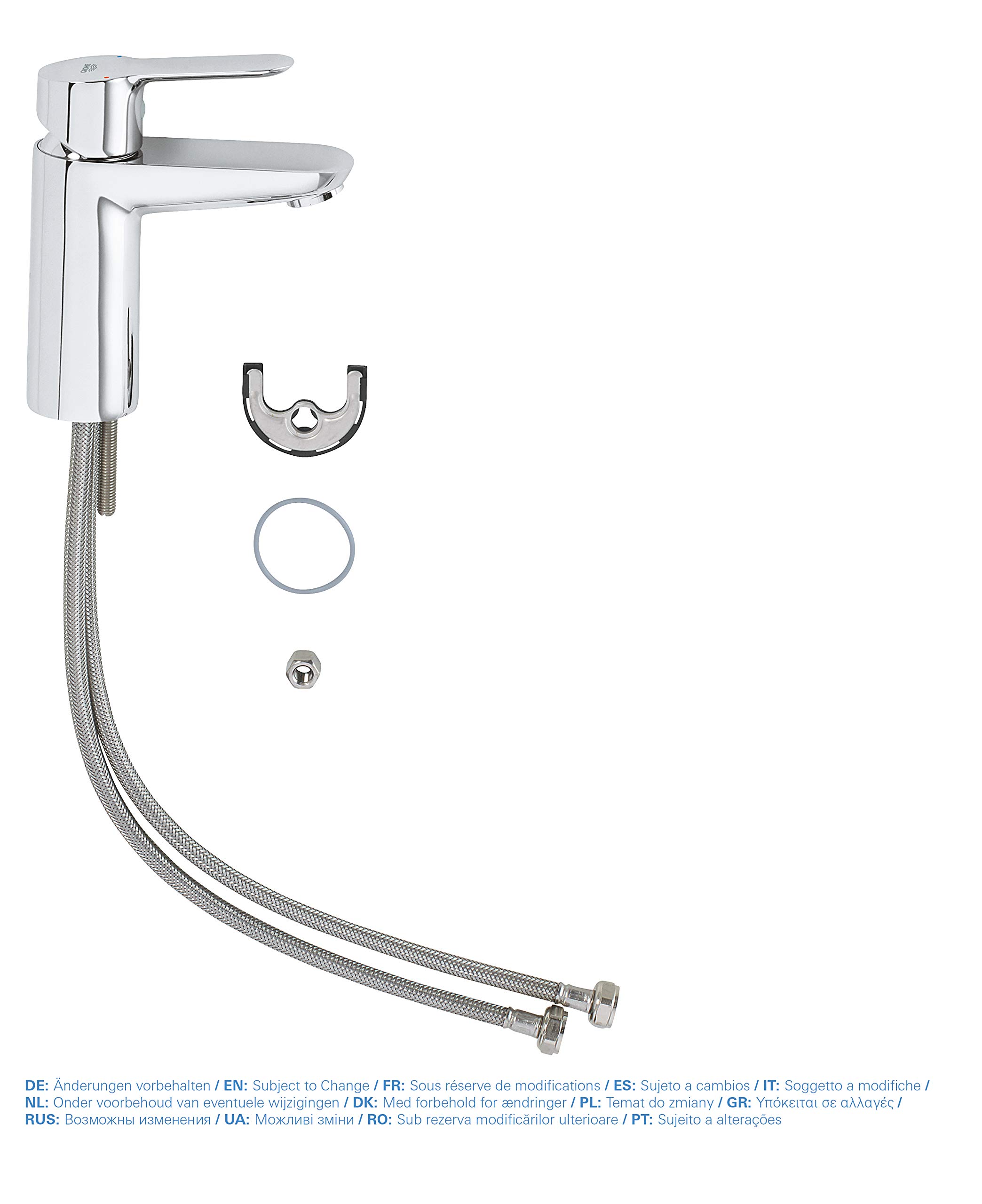 Grohe BauEdge 23330000 rubinetto lavabo S cromo senza scarico