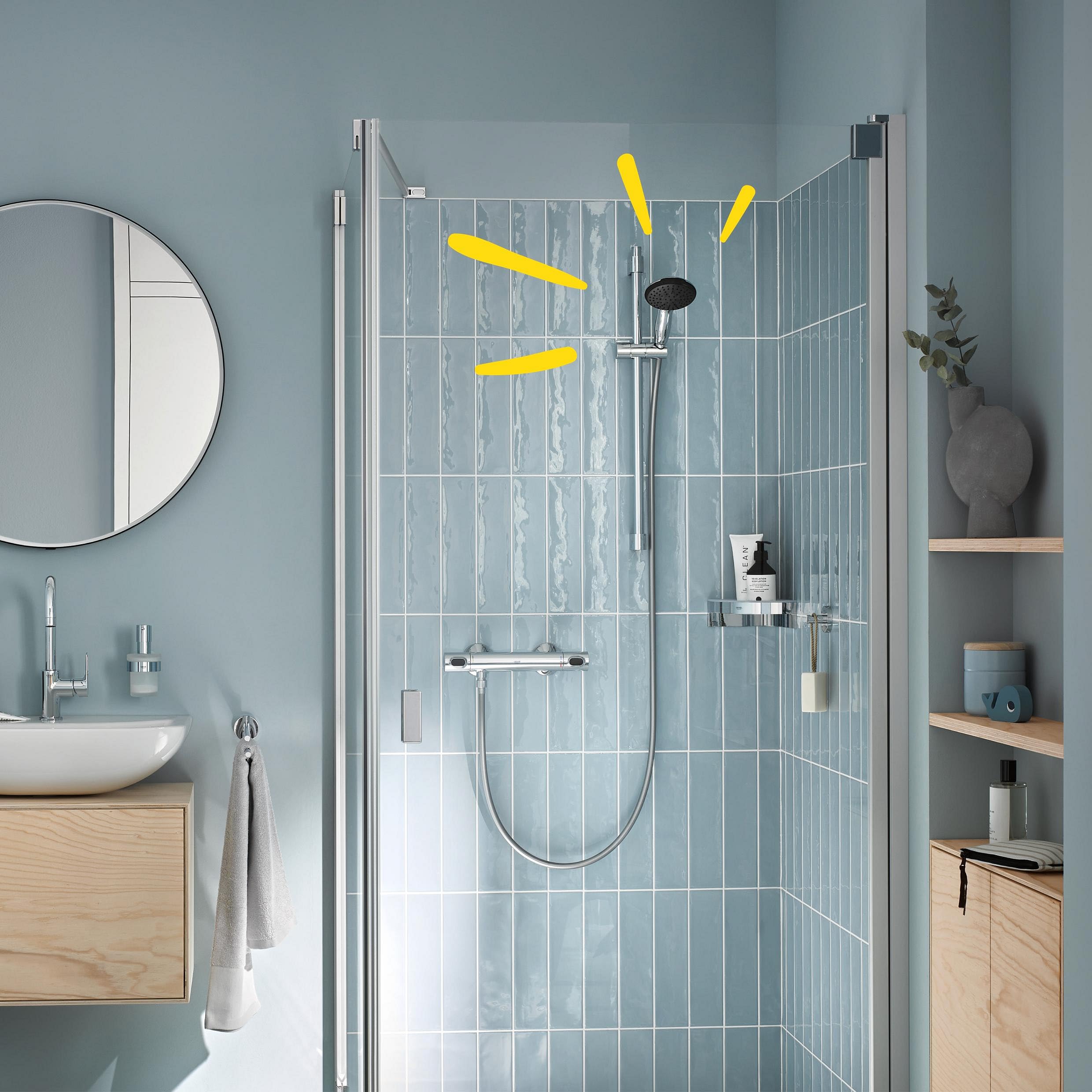 GROHE Vitalio Start 110 26720001 doccetta con flessibile 150 cm anticalcare