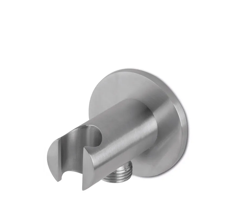 Tubico Colorado presa acqua inox con supporto doccetta