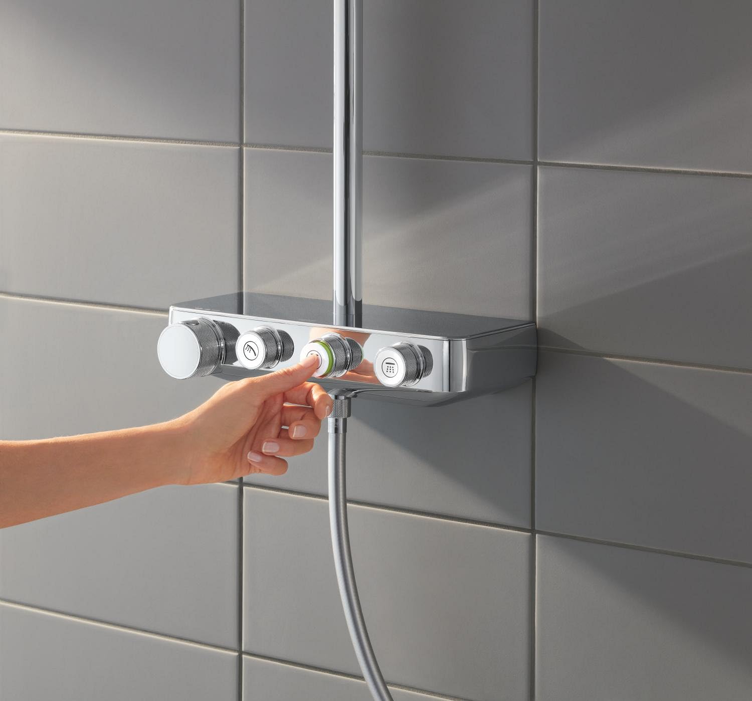 GROHE Euphoria SmartControl 310 Cube Colonna Doccia Cromo