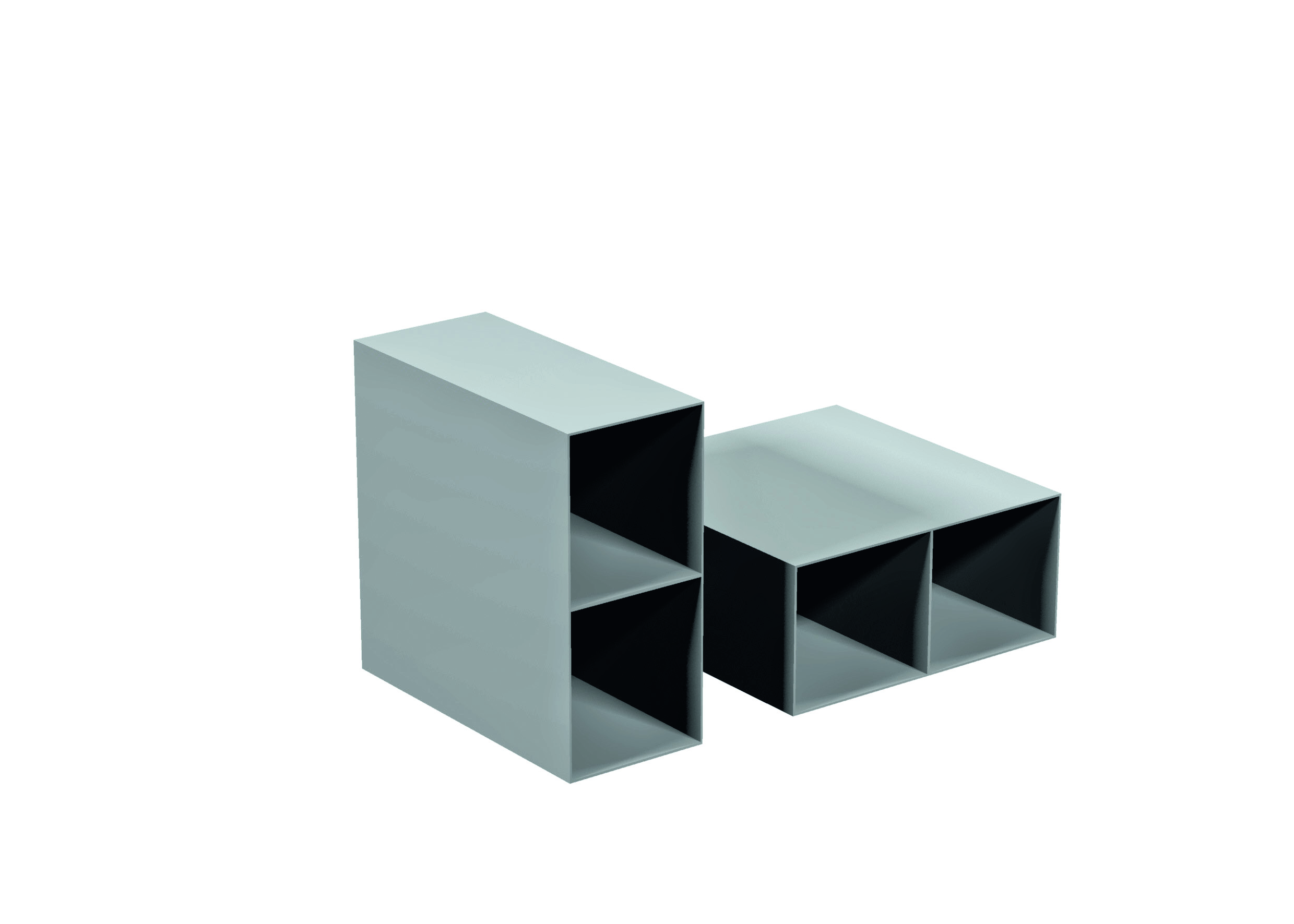 Scarabeo Solid Contenitore 43,5 per bagno sospeso