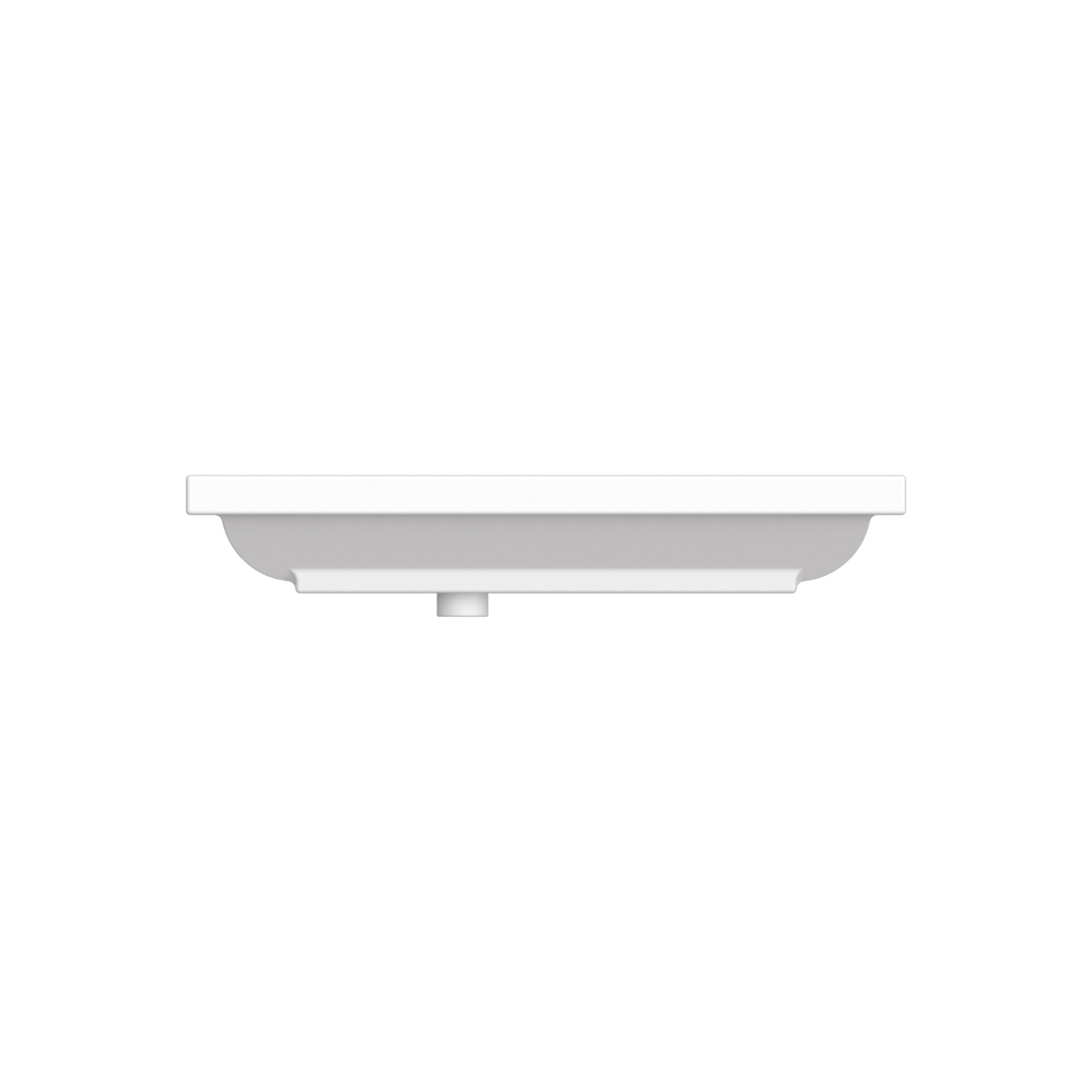 Scarabeo ML Shelf DX 92x47 lavabo ceramica bianca