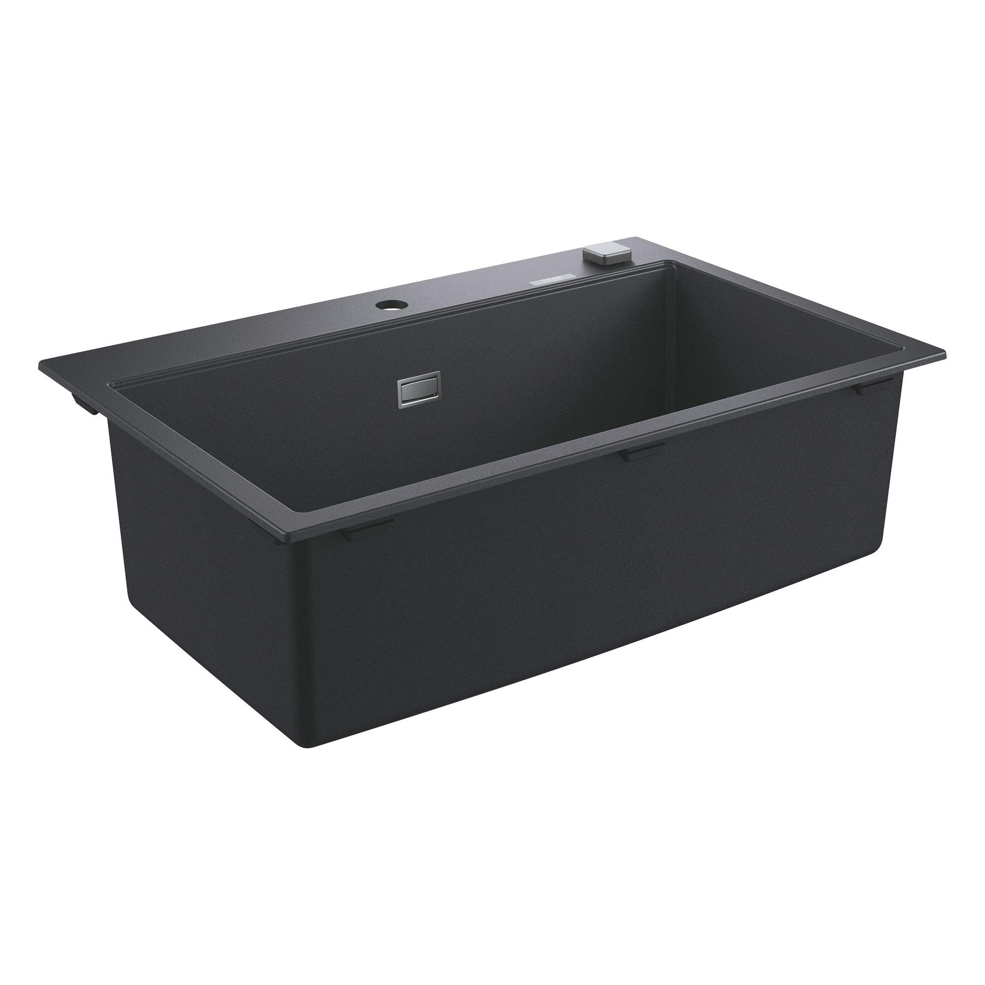 GROHE K700 80-C Lavello Cucina 78x50 Granite Black con Gocciolatoio