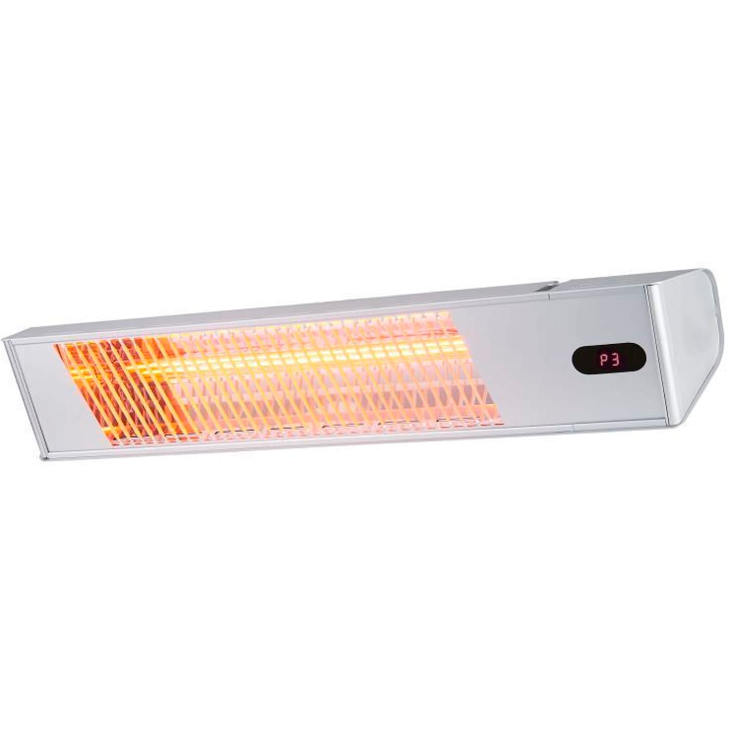 Sined Ira Inox 2000 stufa infrarossi grigia 2000W