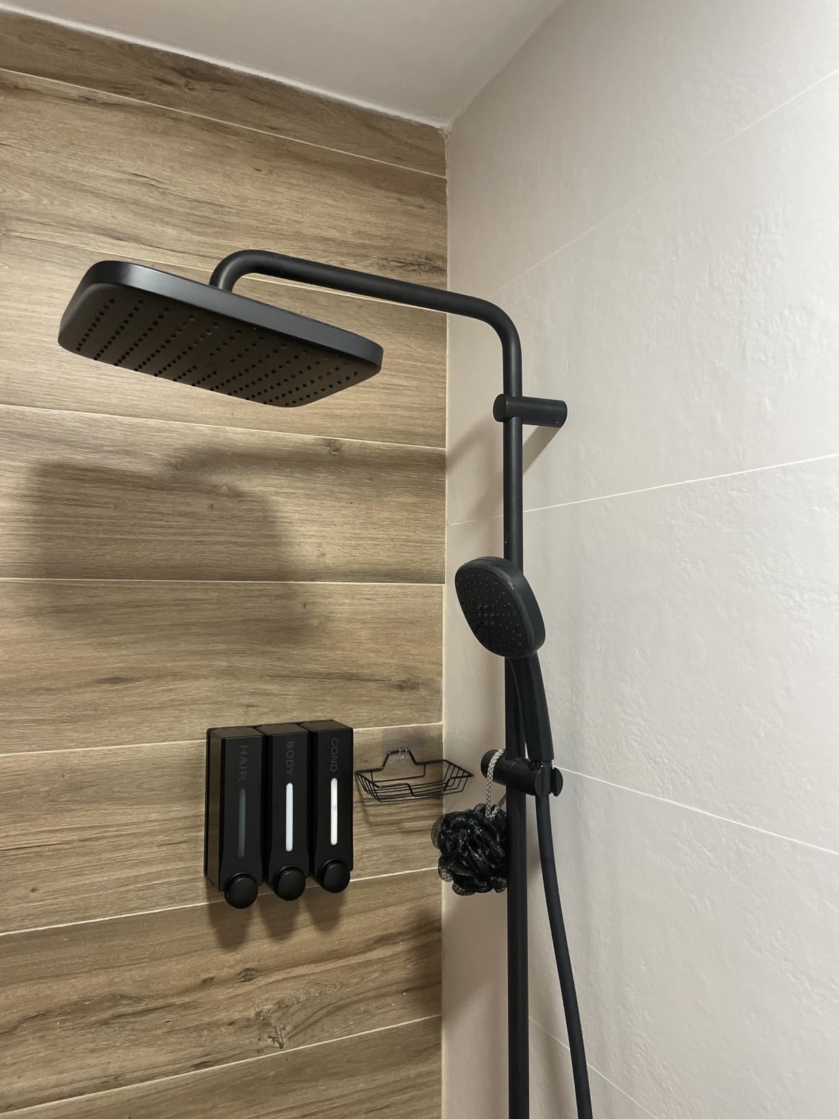 GROHE Vitalio Comfort 266962431 colonna doccia nero squadrato