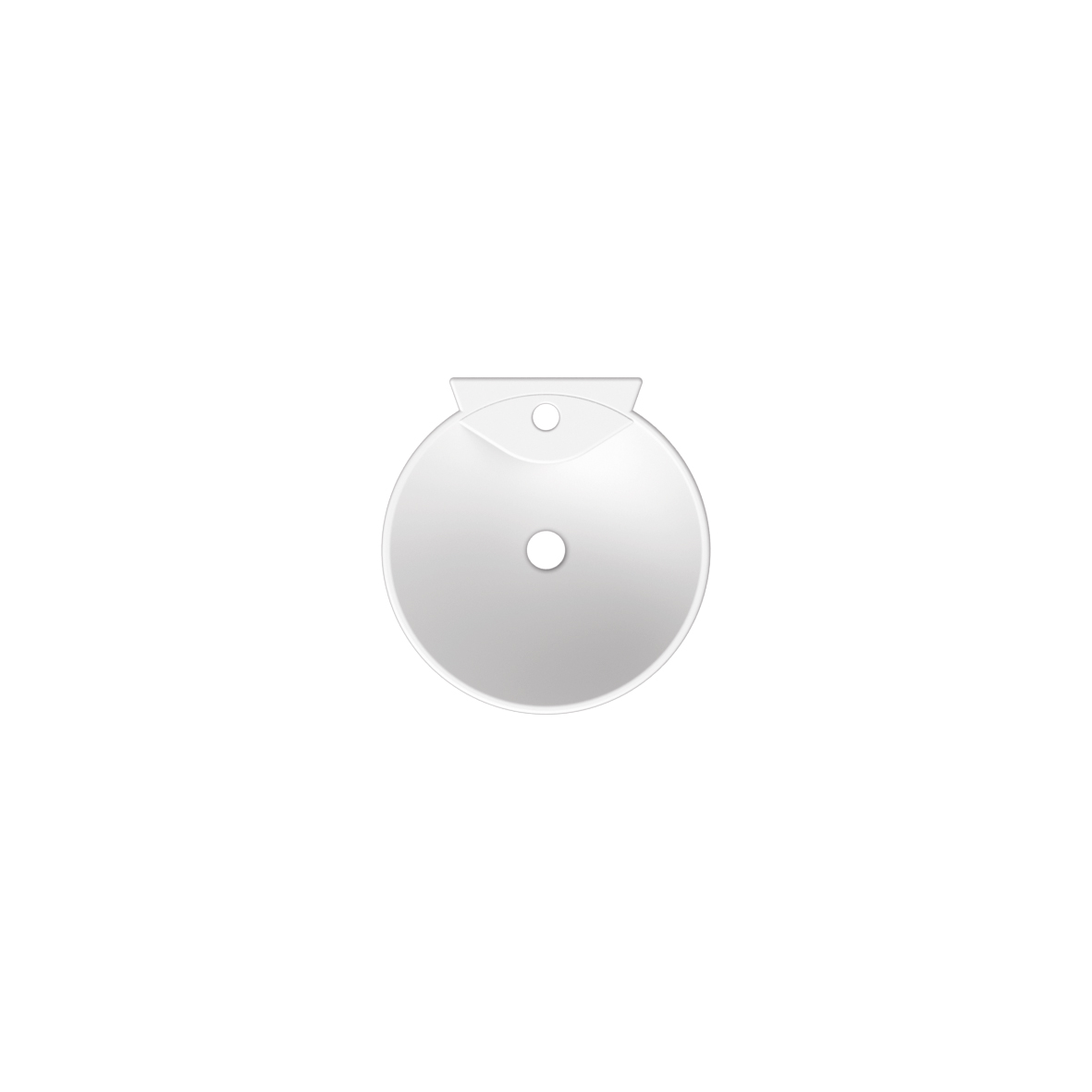 Scarabeo Shape Cono R lavabo bianco
