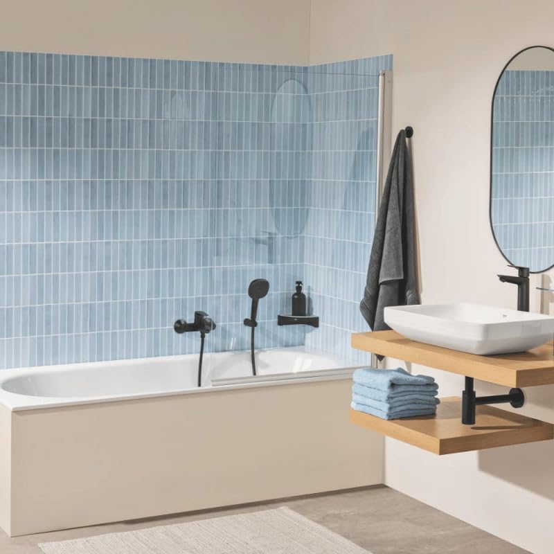 GROHE Start Edge 24118431 miscelatore vasca parete nero opaco