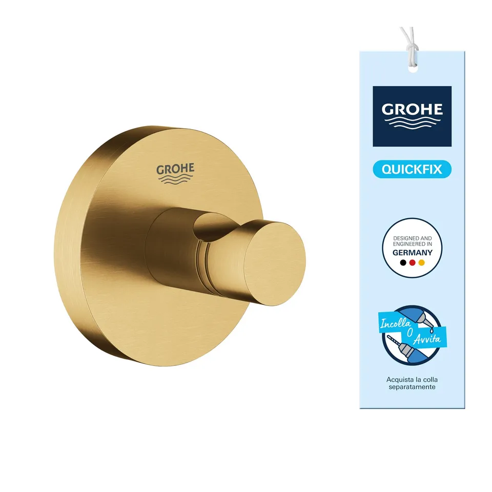 GROHE Start 41063GN0 gancio accappatoio oro spazzolato 45 mm