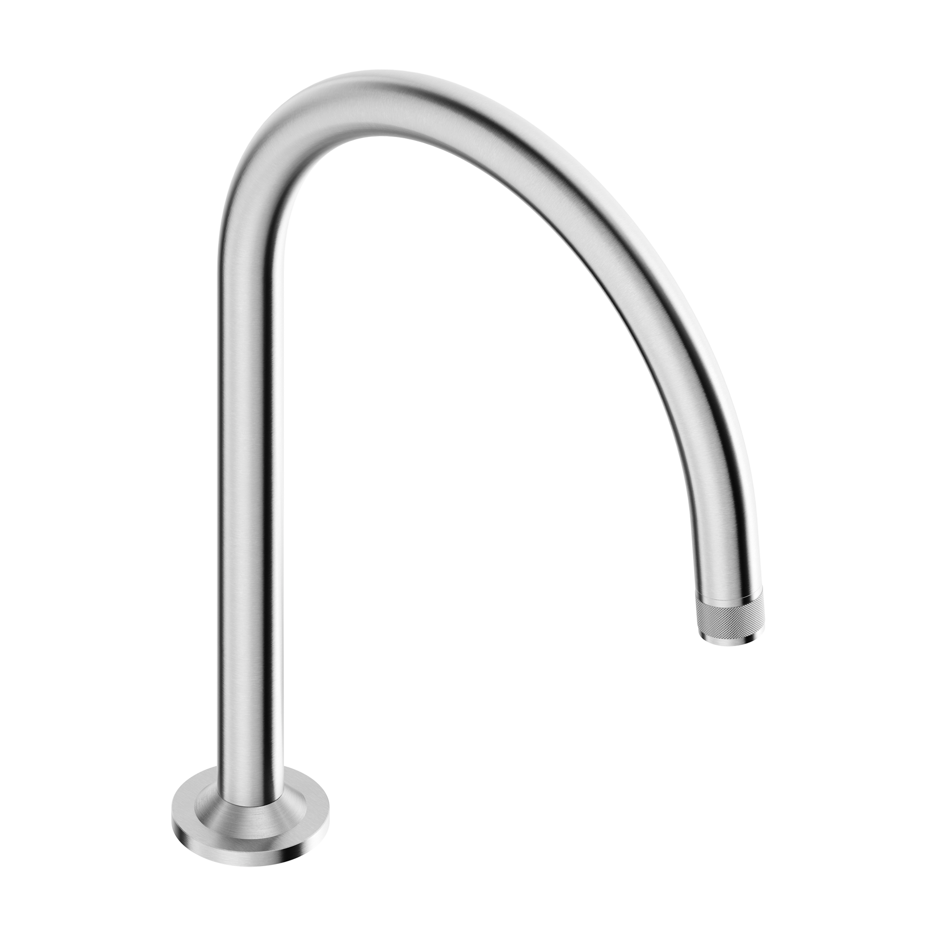 Tubico Volga bocca di erogazione ad arco 22 mm acciaio inox