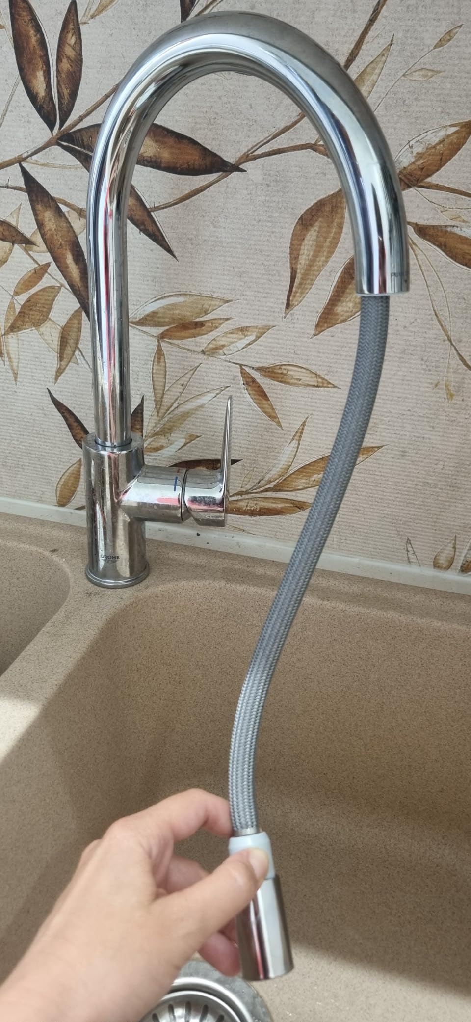 GROHE Start Edge 30550000 rubinetto cucina bocca alta