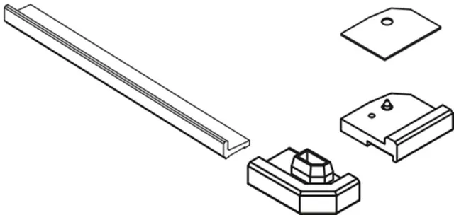 Vismaravetro Sintesi KIT SMF SG SX ricambio argento satinato