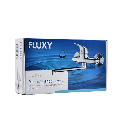 Fluxy Urano rubinetto cucina cromato canna girevole