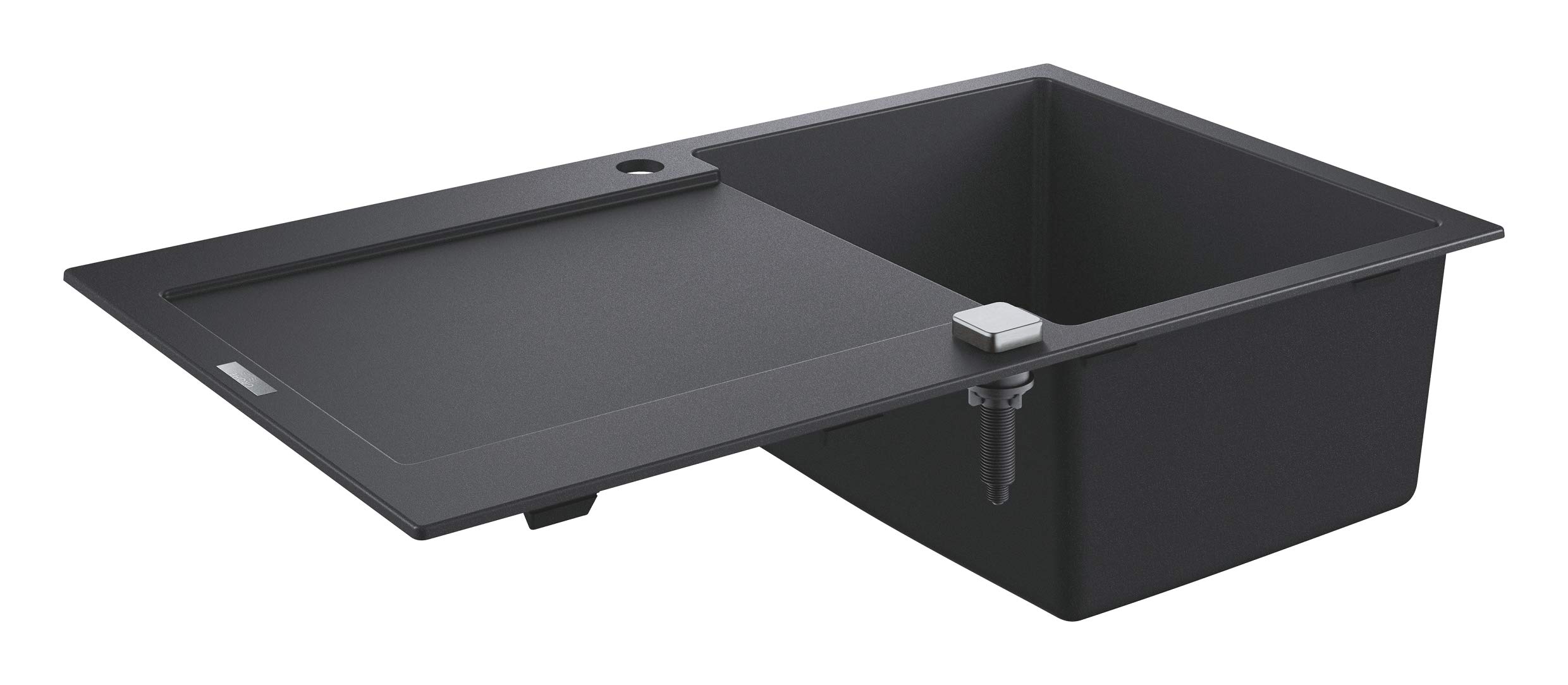Grohe K500 50-C lavello cucina granite black 86x50 cm
