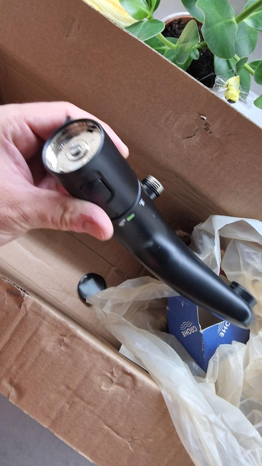 GROHE Precision Trend 1022162432 miscelatore vasca-doccia nero