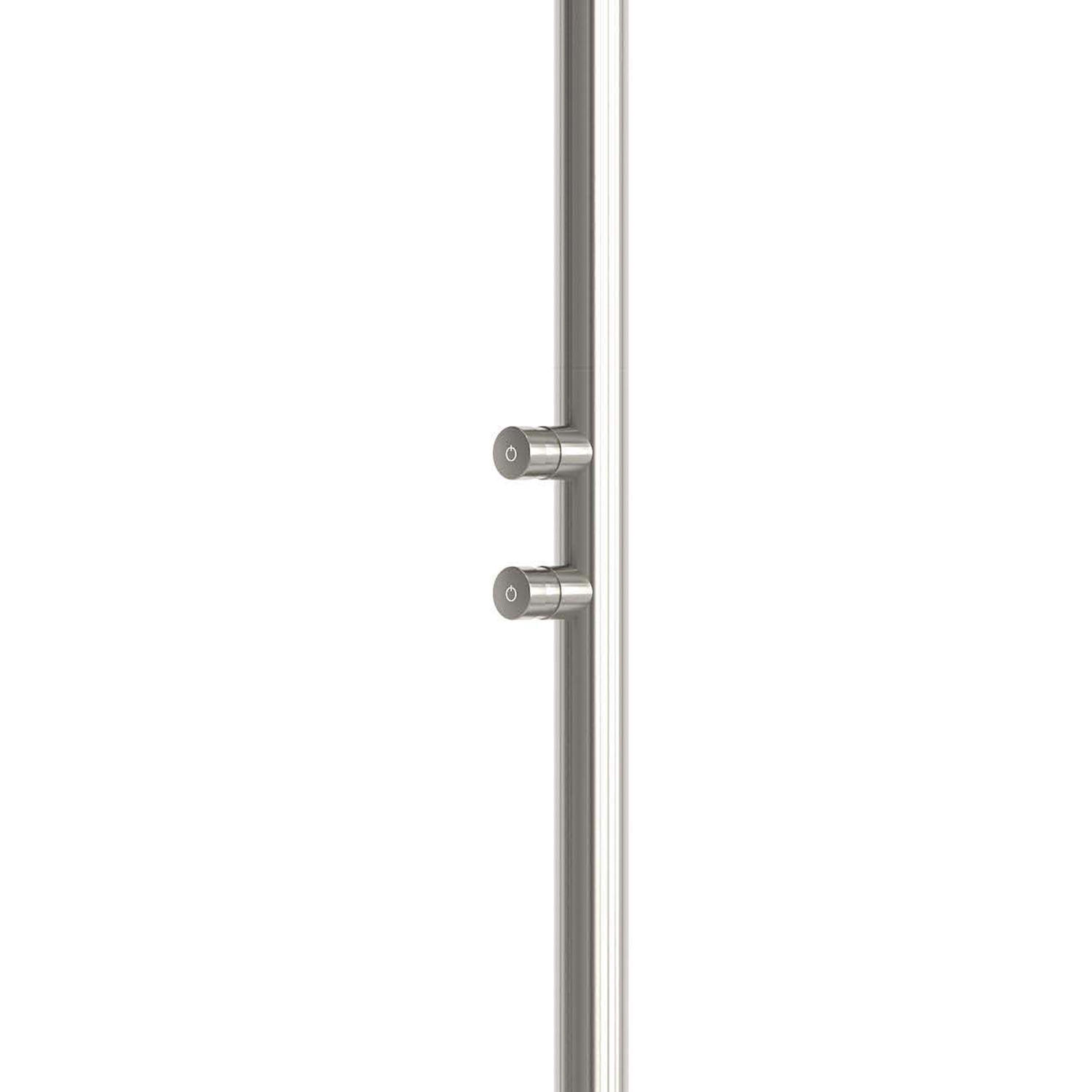 Sined Quartu Doppio TMP Doccia Esterno Inox Spazzolato
