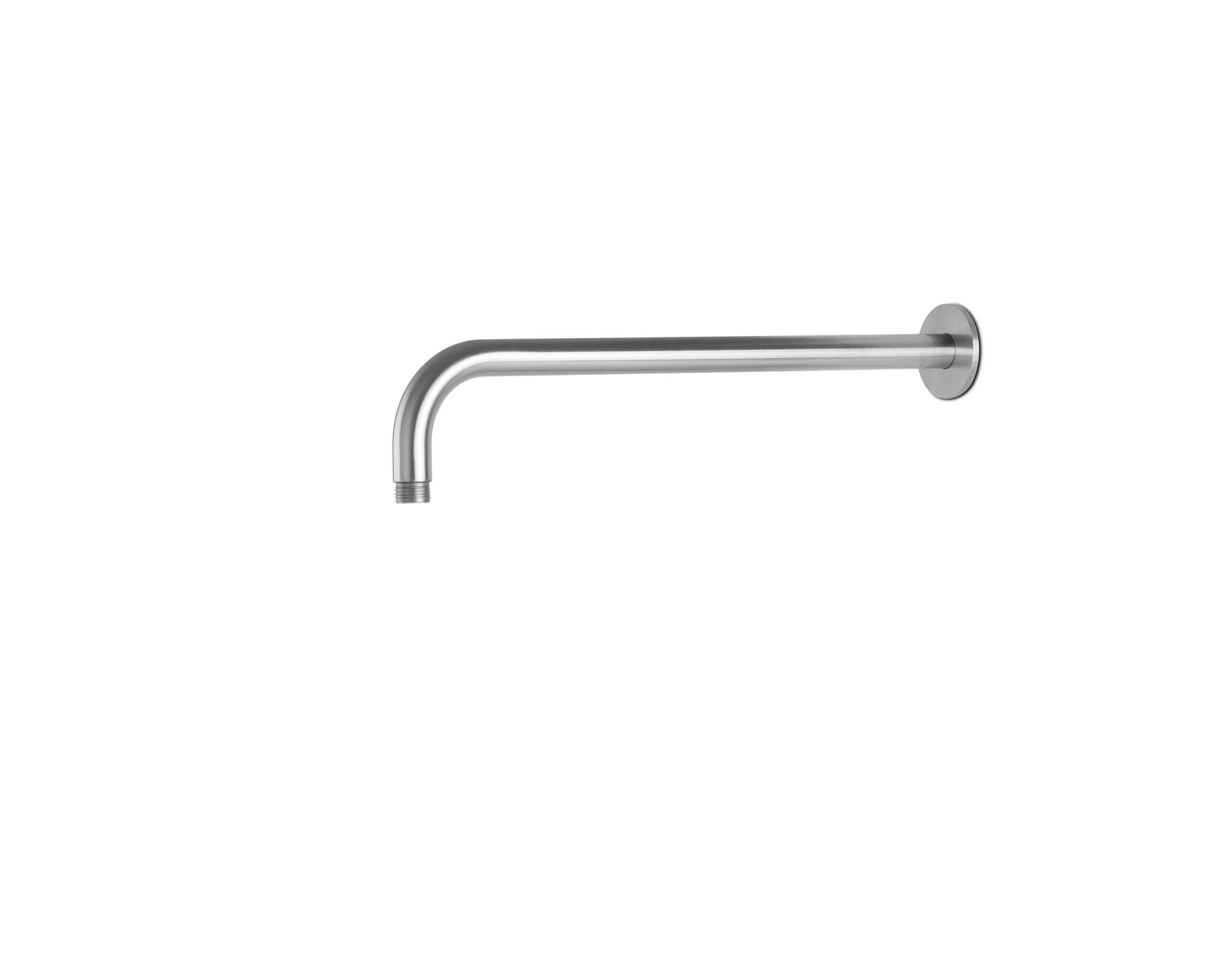 Tubico Colorado braccio doccia a parete tondo 40 cm inox