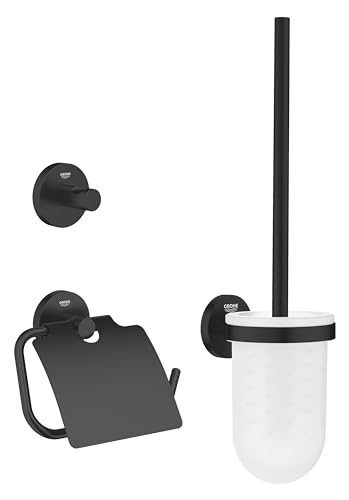 GROHE Start 412042430 set accessori bagno 3 pezzi nero opaco