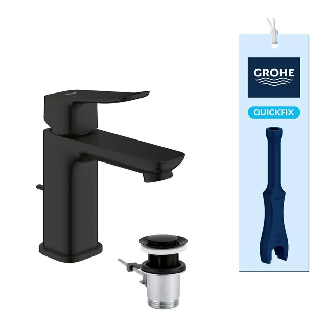 Grohe Dice 1018562430 rubinetto lavabo nero opaco