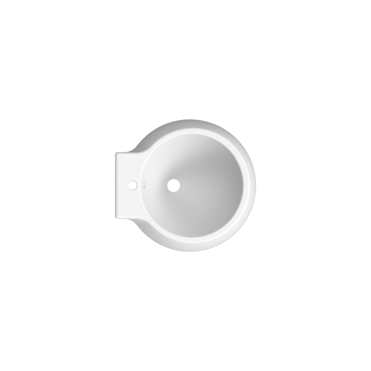 Scarabeo Planet Bidet Sospeso Bianco