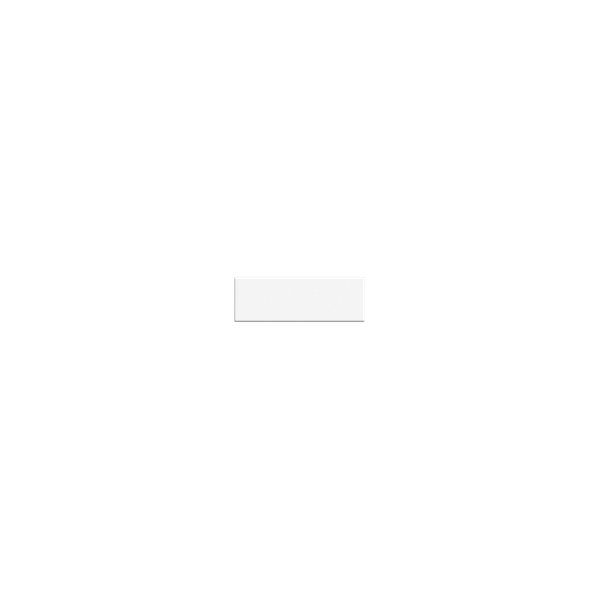 Scarabeo Teorema 40x35R lavabo sospeso bianco