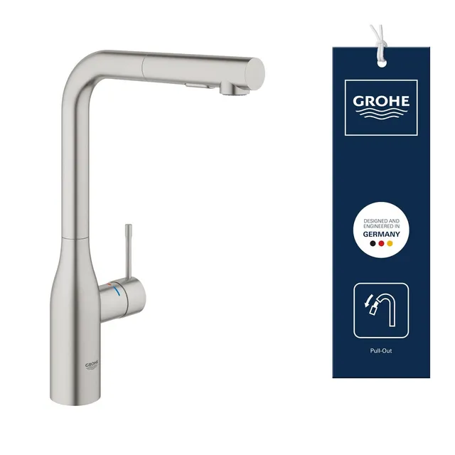 GROHE Essence 30270DC0 miscelatore cucina bocca alta
