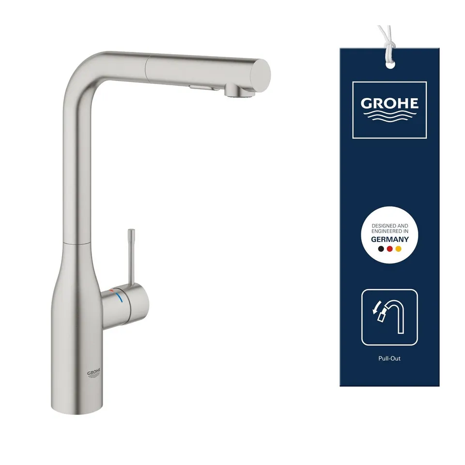 GROHE Essence 30270DC0 miscelatore cucina bocca alta