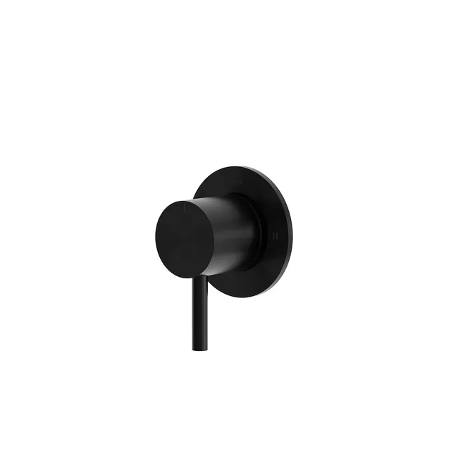Sined Levante comando deviatore a muro nero inox