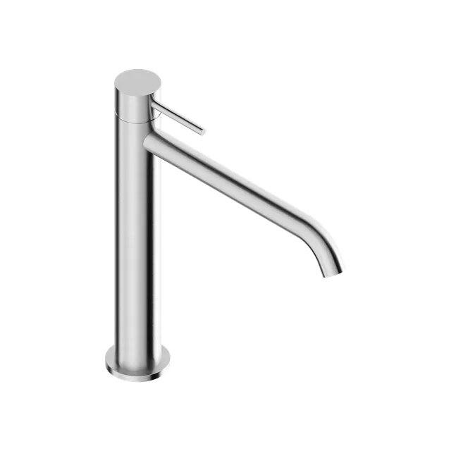 Tubico Tevere miscelatore lavabo alto 228 mm inox