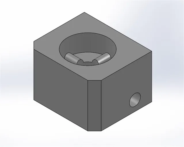 Vismaravetro Serie 8000 Cuffietta Cerniera VR Argento Satinato