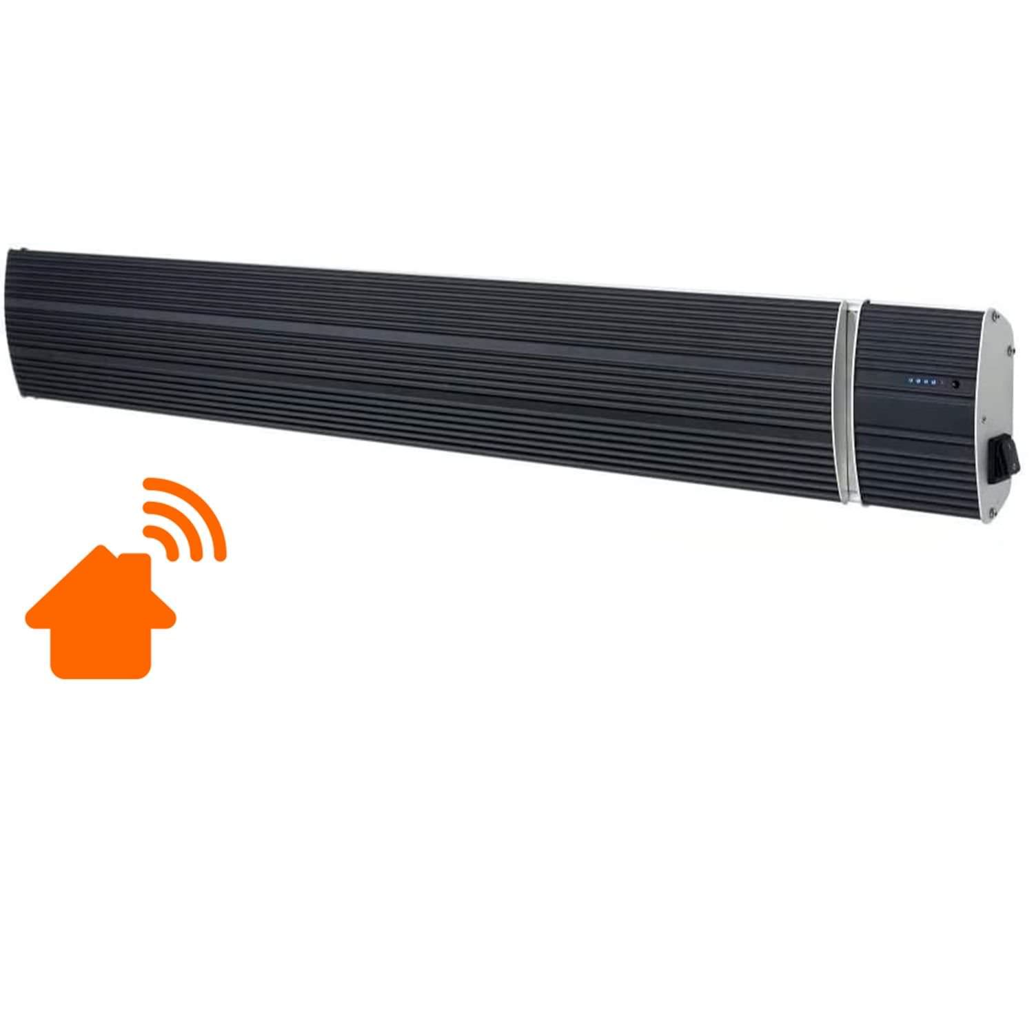 Sined Calore stufa a infrarossi 1500W nera wifi