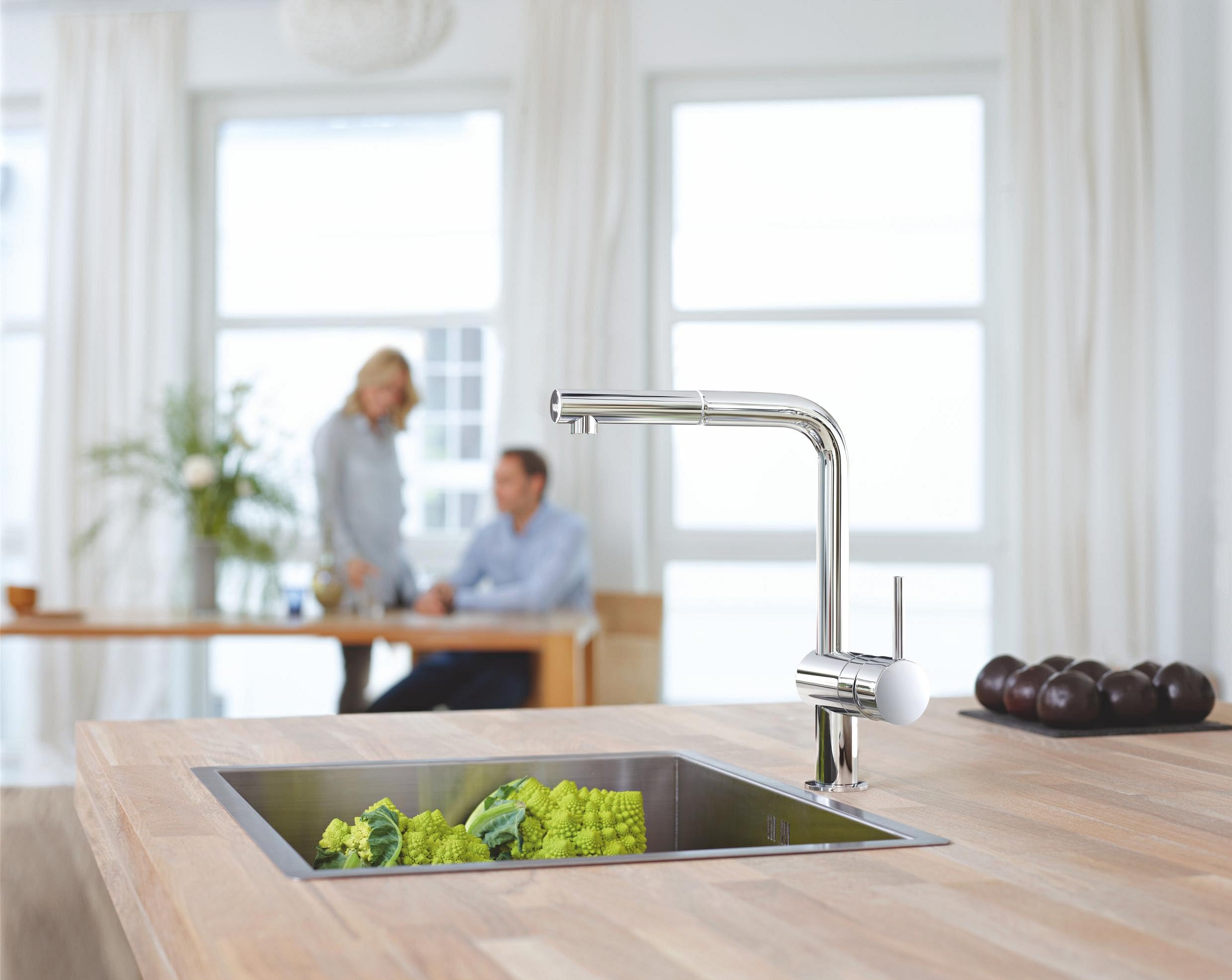 Grohe Minta 32168000 rubinetto cucina cromo estraibile