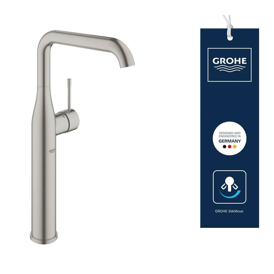 Grohe Essence New 32901DC1 rubinetto lavabo XL grigio