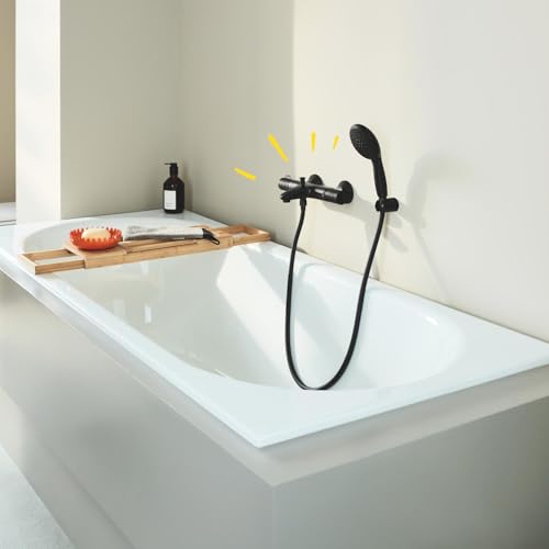 GROHE Precision Start 345982430 miscelatore vasca nero opaco