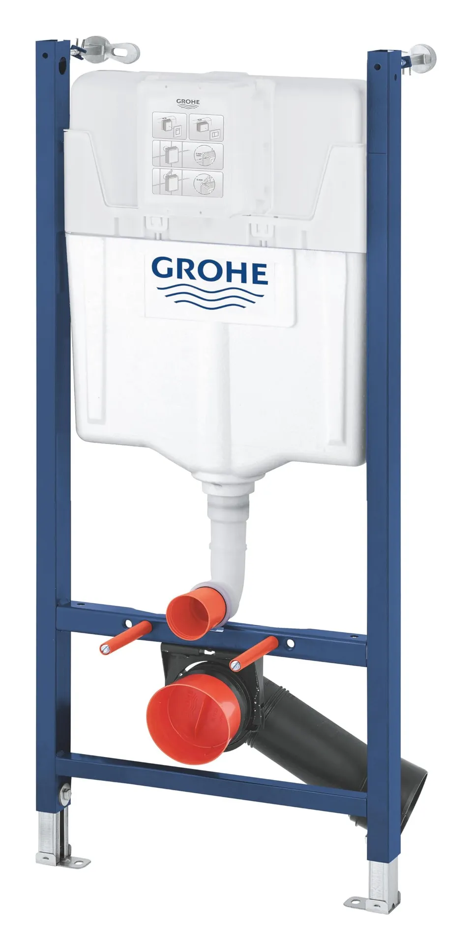 GROHE Solido 36497000 set WC sospeso 2 in 1 regolabile