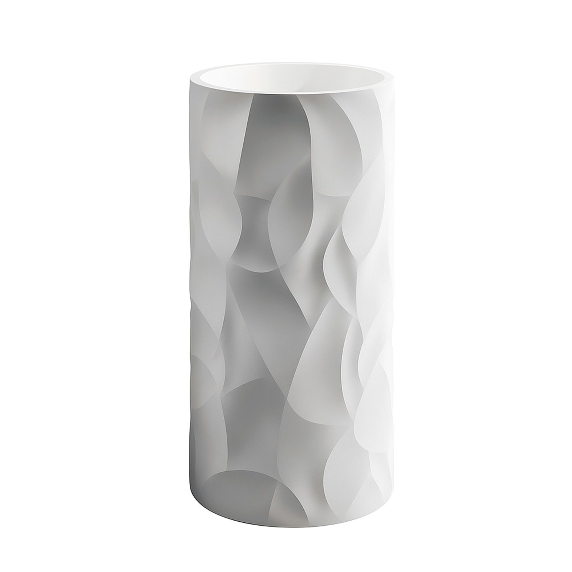 Sined Zefiro lavabo freestanding bianco 90x45 cm resina