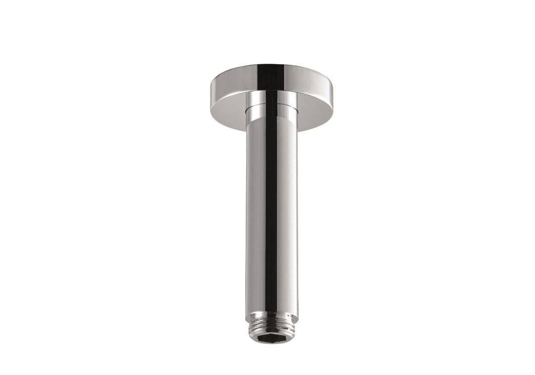 Tubico Colorado braccio soffitto tondo 10 cm inox