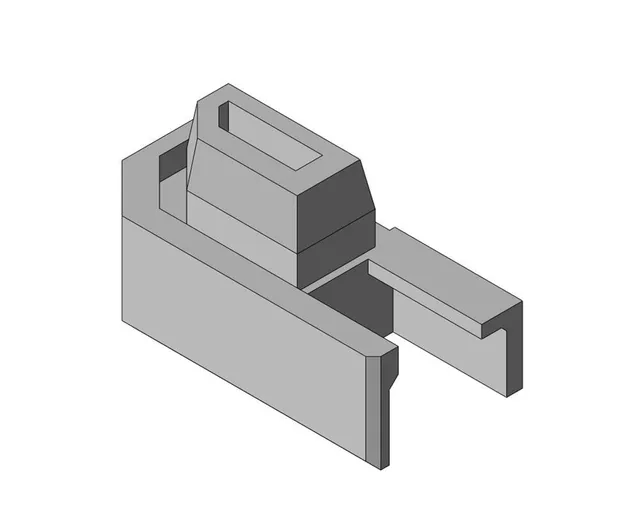 Vismaravetro Serie 8000 SMF Terzo Lato VG SX base bianco ricambio