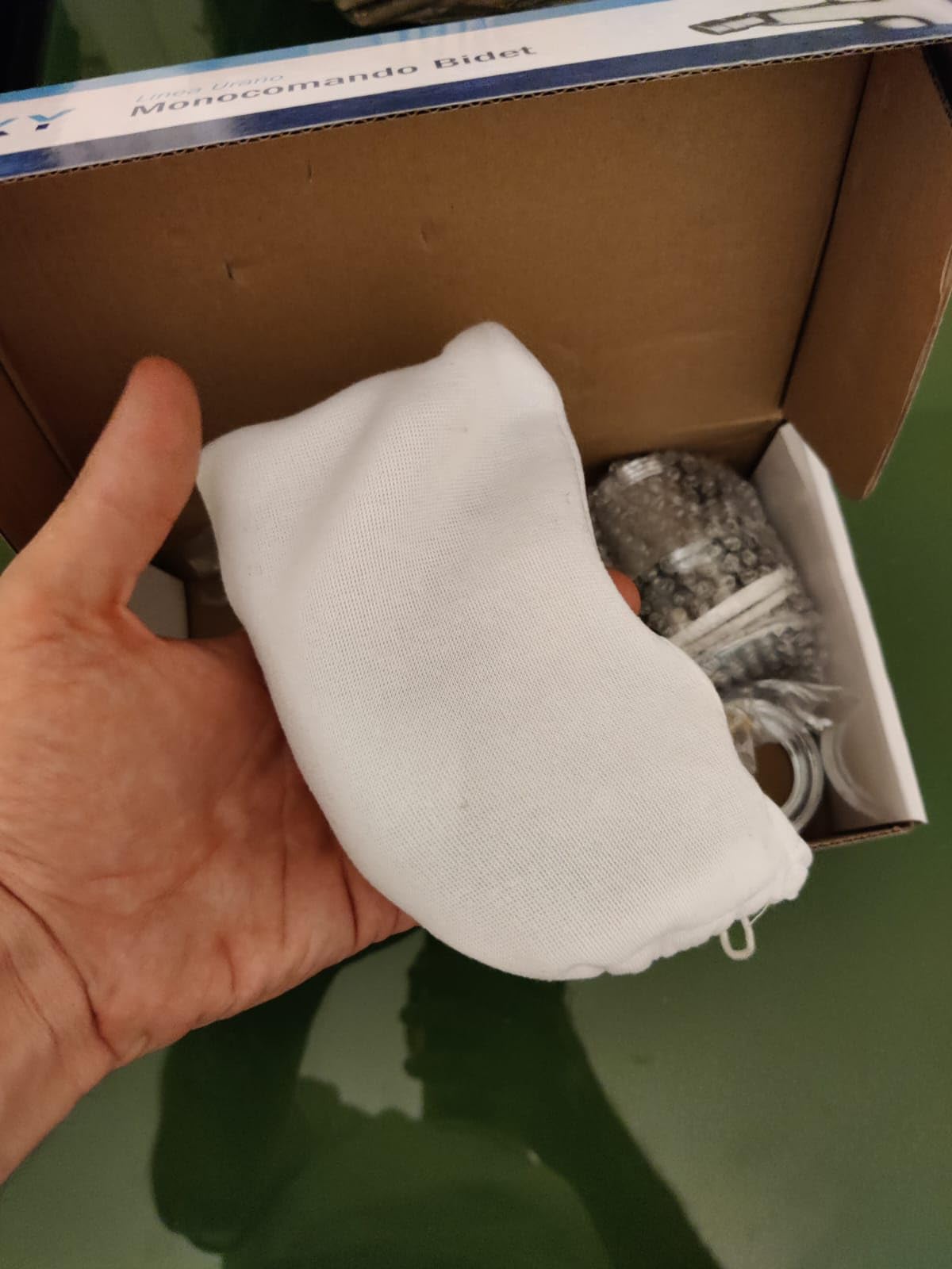 Fluxy Urano miscelatore bidet cromato con piletta