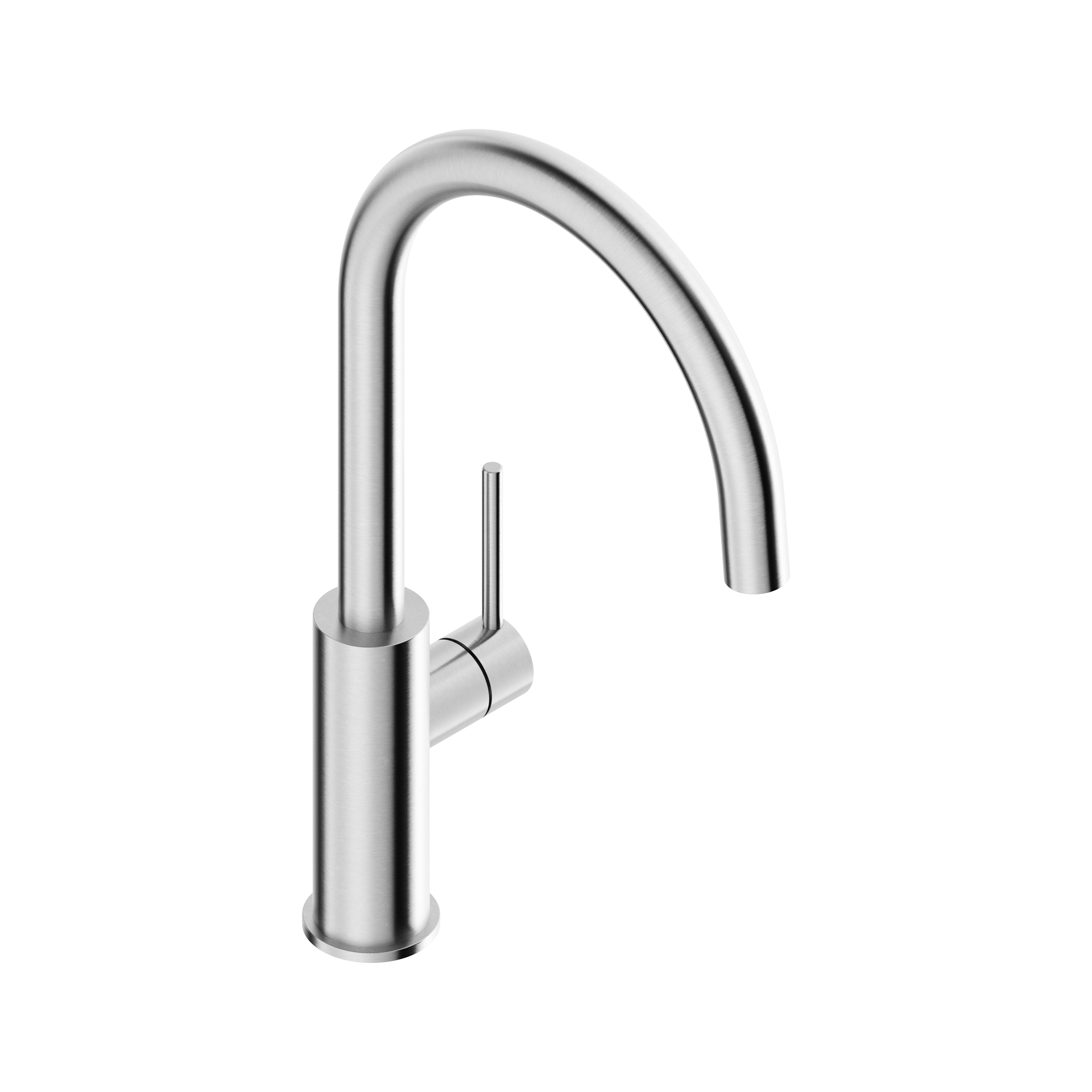 Tubico Kitchen Flows miscelatore cucina canna tonda inox 316L