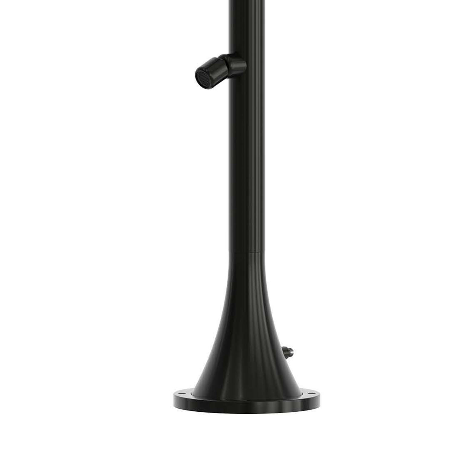 Sined Luna Doppio TMP Doccia Esterna Nera 229 cm