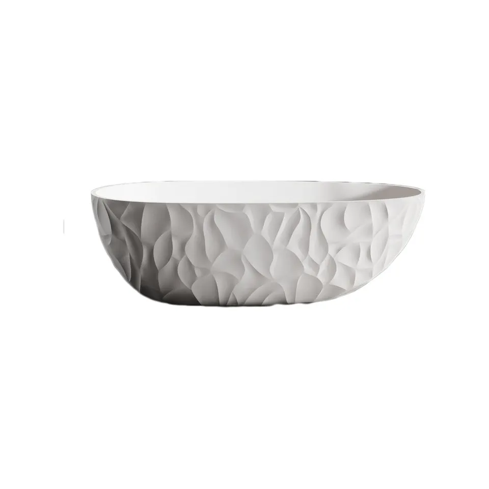 Sined Zefiro Vasca da Bagno Bianca 160 cm Freestanding
